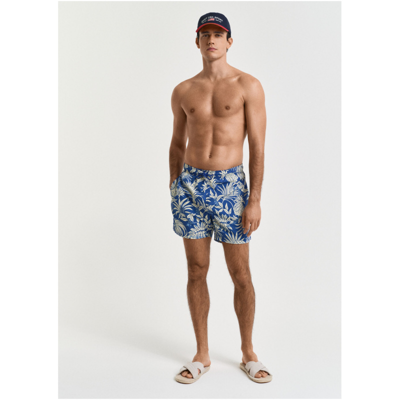 GANT Tropical Print Swim Shorts